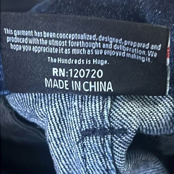 THE HUNDREDS PLAID MEN DEMIN PANTS SIZE 32 - Picture 11 of 11